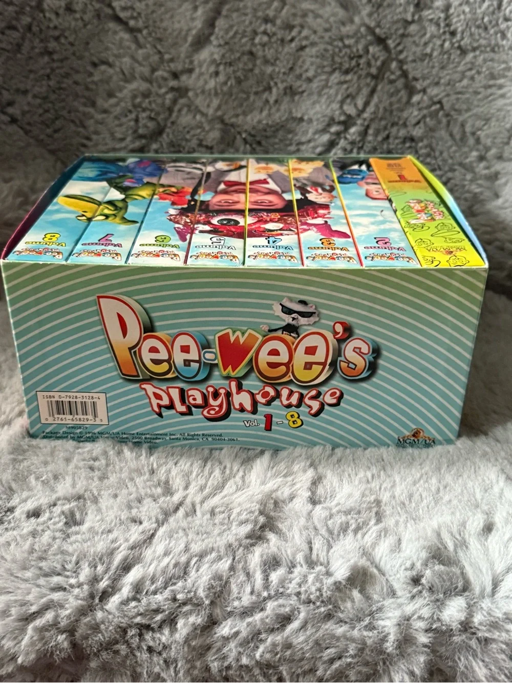 Vintage Pee-wee's Playhouse Kids VHS Box Set - Colorful Multi-Color Collection